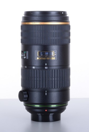 Pentax 250 mm - da, obiettivo