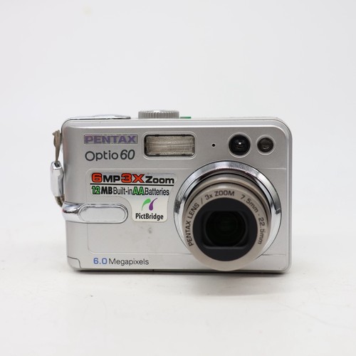 Pentax optio 0 - 60, megapixel